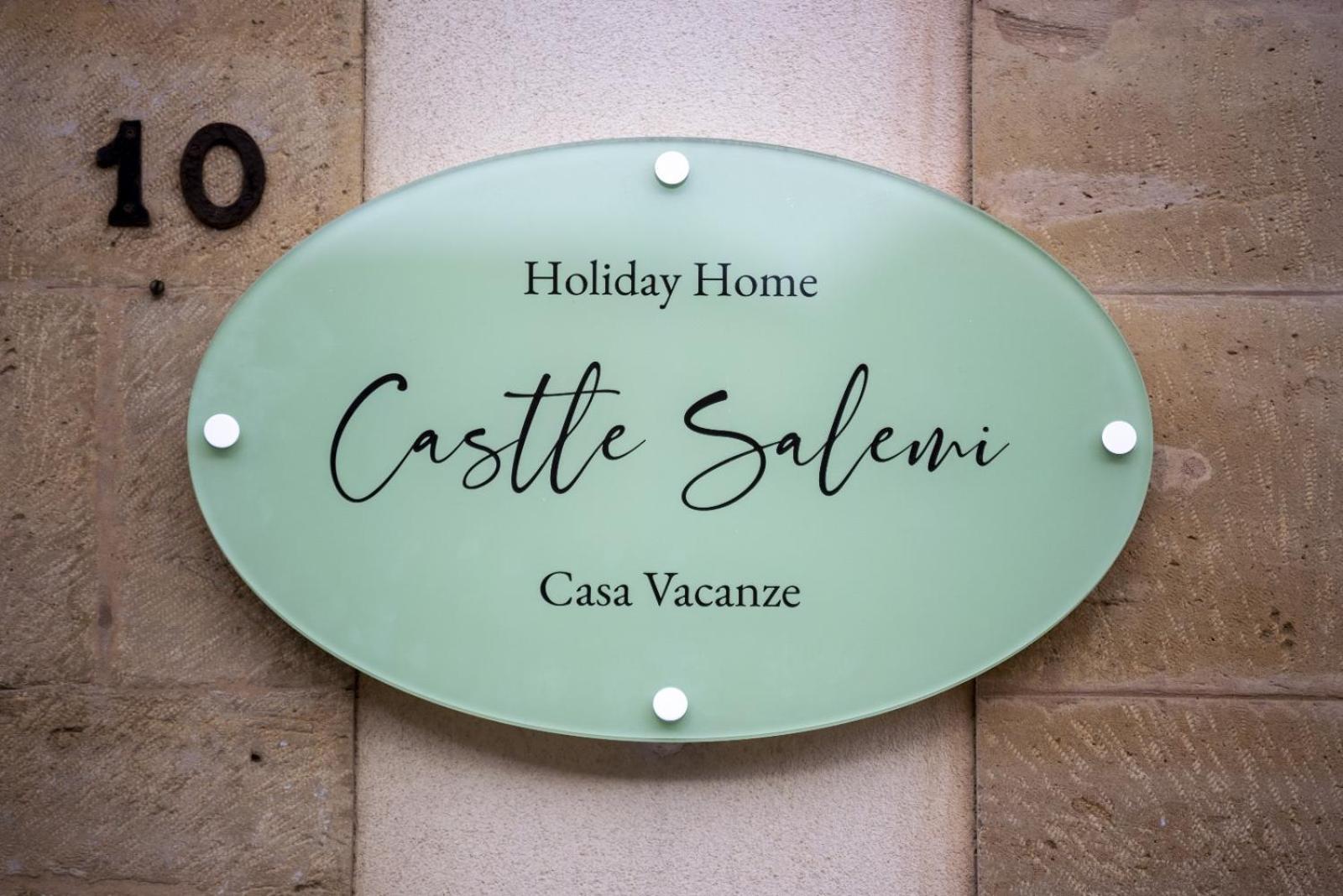 Holiday Home Castle Salemi - Casa Vacanze المظهر الخارجي الصورة
